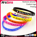 Hot sale delicate custom woven wristbands